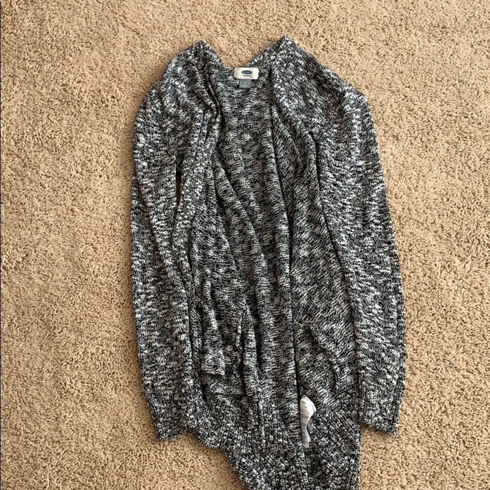 Open sweater worn once